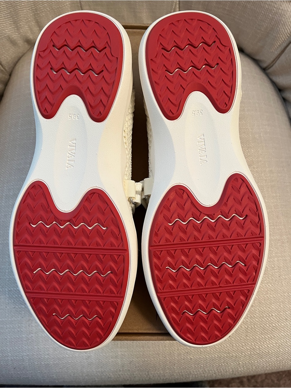 BRAND NEW Vivaia Walker Pro Mesh Hybrid Mary Jane (Isabeli) Gray/White - 8.5M - Picture 7 of 16